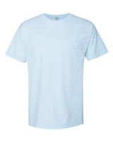 ComfortWash by Hanes GDH150 Unisex Garment-Dyed T-Shirt with Pocket #color_SOOTHING BLUE