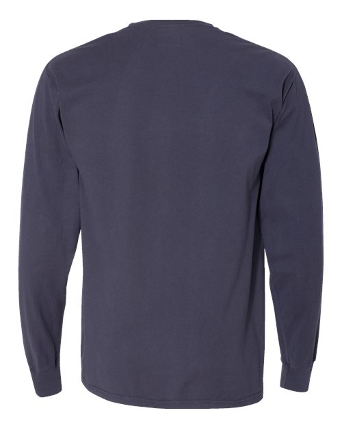 ComfortWash by Hanes GDH200 Unisex Garment-Dyed Long-Sleeve T-Shirt #color_ANCHOR SLATE