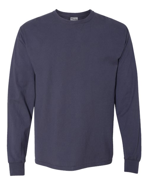 ComfortWash by Hanes GDH200 Unisex Garment-Dyed Long-Sleeve T-Shirt #color_ANCHOR SLATE