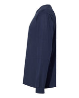 ComfortWash by Hanes GDH200 Unisex Garment-Dyed Long-Sleeve T-Shirt #color_NAVY