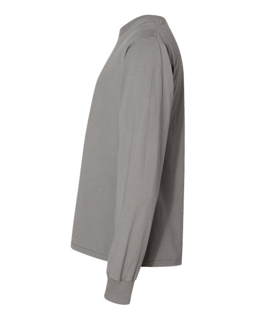 ComfortWash by Hanes GDH200 Unisex Garment-Dyed Long-Sleeve T-Shirt #color_CONCRETE