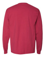 ComfortWash by Hanes GDH200 Unisex Garment-Dyed Long-Sleeve T-Shirt #color_CRIMSON FALL
