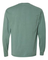 ComfortWash by Hanes GDH200 Unisex Garment-Dyed Long-Sleeve T-Shirt #color_CYPRESS GREEN