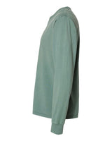ComfortWash by Hanes GDH200 Unisex Garment-Dyed Long-Sleeve T-Shirt #color_CYPRESS GREEN