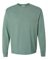 ComfortWash by Hanes GDH200 Unisex Garment-Dyed Long-Sleeve T-Shirt #color_CYPRESS GREEN