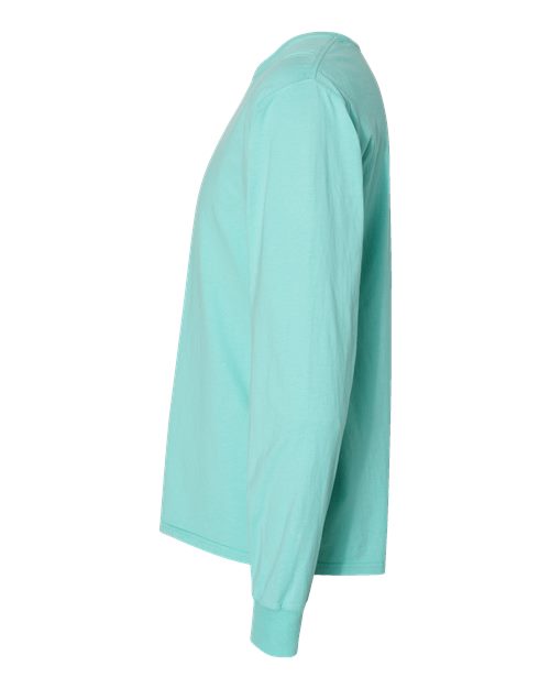 ComfortWash by Hanes GDH200 Unisex Garment-Dyed Long-Sleeve T-Shirt #color_MINT