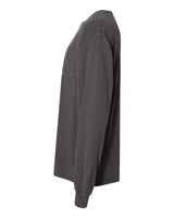 ComfortWash by Hanes GDH250 Unisex Garment-Dyed Long-Sleeve T-Shirt with Pocket #color_NEW RAILROAD