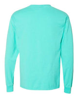 ComfortWash by Hanes GDH250 Unisex Garment-Dyed Long-Sleeve T-Shirt with Pocket #color_MINT