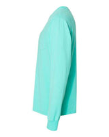 ComfortWash by Hanes GDH250 Unisex Garment-Dyed Long-Sleeve T-Shirt with Pocket #color_MINT