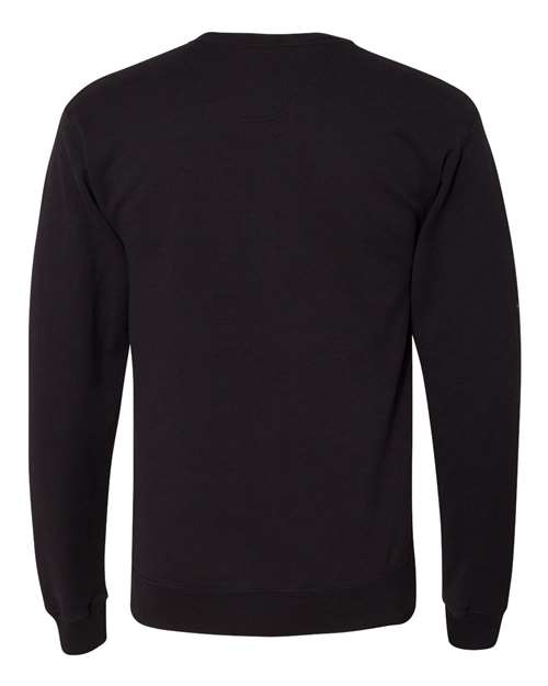 ComfortWash by Hanes GDH400 Unisex Crew Sweatshirt #color_BLACK