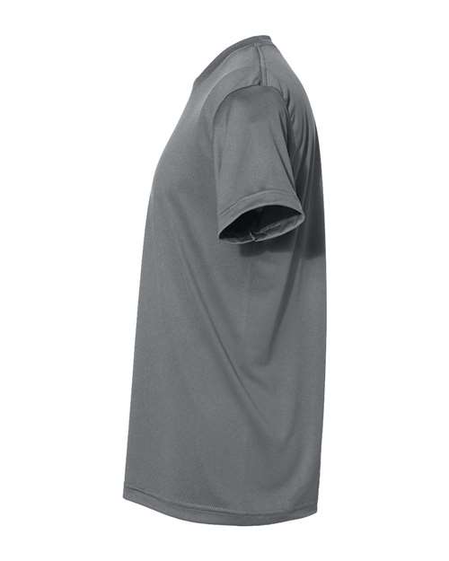 Bayside BA5300 Unisex 4.5 oz., Polyester Performance T-Shirt #color_CHARCOAL