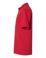 Jerzees 443MR Adult Piqu Polo #color_TRUE RED