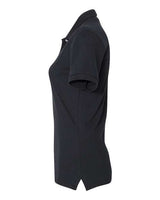 Jerzees 443WR Ladies' Premium 100% Ringspun Cotton Piqu Polo #color_BLACK