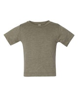 Bella + Canvas 3413B Infant Triblend Short Sleeve T-Shirt #color_OLIVE TRIBLEND