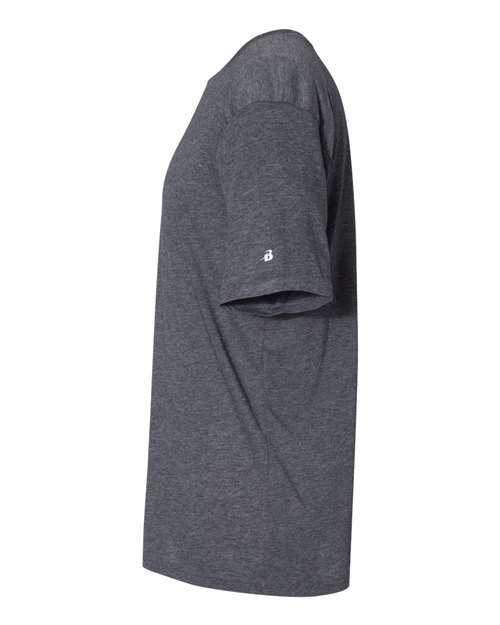 Badger 4940 Triblend Performance T-Shirt #color_Navy Heather
