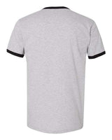 Next Level 3604 Unisex Ringer T-Shirt #color_HTHR GRAY/ BLACK
