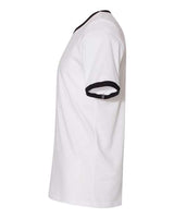 Next Level 3604 Unisex Ringer T-Shirt #color_WHITE/ BLACK