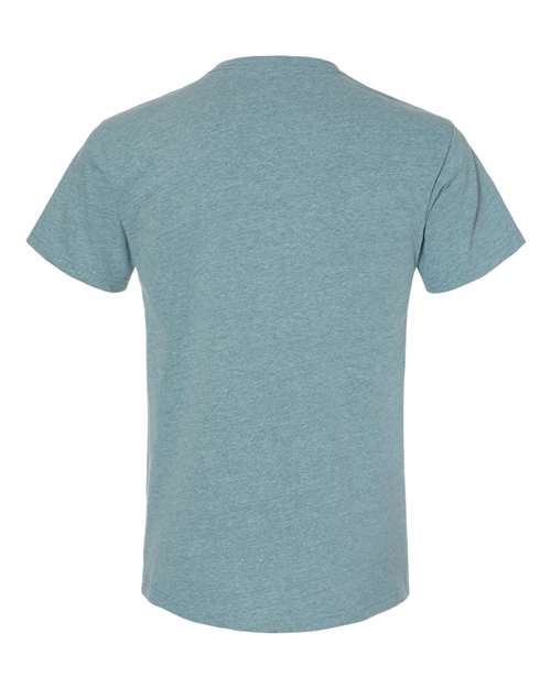 Next Level 4600 Unisex Eco Heavyweight T-Shirt #color_HEATHER PACIFIC