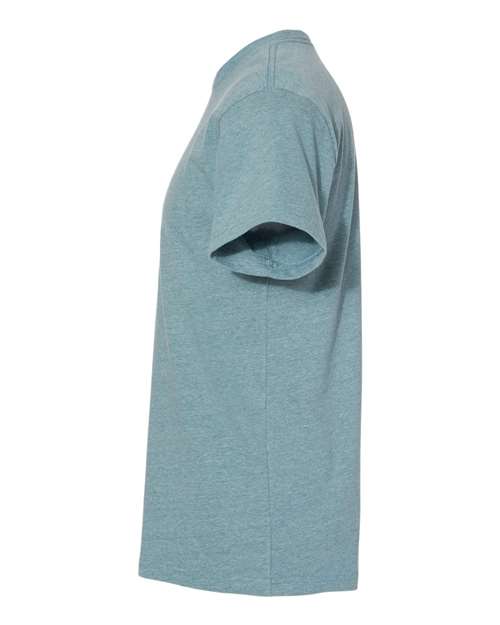 Next Level 4600 Unisex Eco Heavyweight T-Shirt #color_HEATHER PACIFIC
