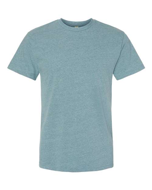 Next Level 4600 Unisex Eco Heavyweight T-Shirt #color_HEATHER PACIFIC