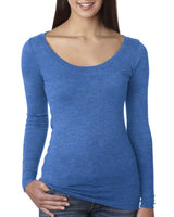 Next Level 6731 Ladies' Triblend Long-Sleeve Scoop