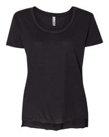 Next Level 5030 Ladies' Festival Scoop #color_BLACK
