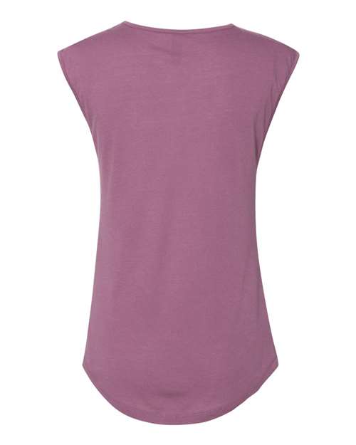 Next Level N5040 Ladies' Festival Sleeveless V #color_SHIRAZ