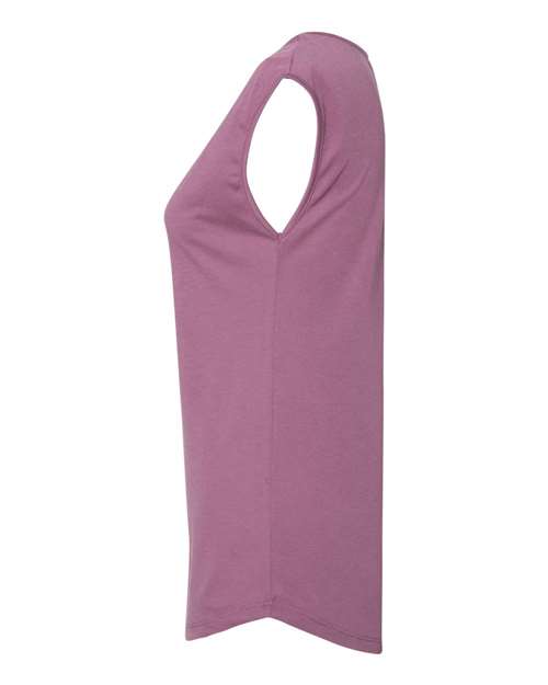 Next Level N5040 Ladies' Festival Sleeveless V #color_SHIRAZ