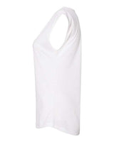 Next Level N5040 Ladies' Festival Sleeveless V #color_WHITE