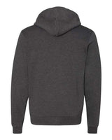 American Apparel F497 Unisex Flex Fleece USA Made Zip Hoodie #color_DARK HTHR GREY