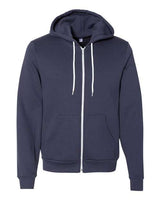 American Apparel F497 Unisex Flex Fleece USA Made Zip Hoodie #color_NAVY