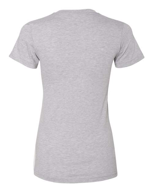 American Apparel 2102 Ladies' Fine Jersey USA Made Short-Sleeve T-Shirt #color_HEATHER GREY