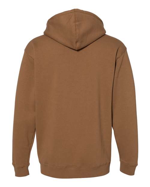 Independent Trading Co. IND4000 Heavyweight Hooded Sweatshirt #color_Saddle