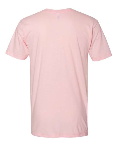 American Apparel 2456W Unisex Fine Jersey Short-Sleeve V-Neck T-Shirt #color_LIGHT PINK