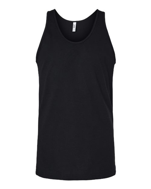 American Apparel 2408W Unisex Fine Jersey Tank #color_BLACK