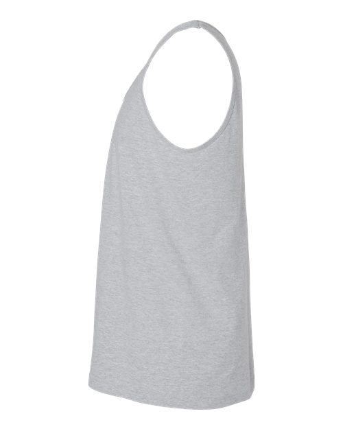 American Apparel 2408W Unisex Fine Jersey Tank #color_HEATHER GREY