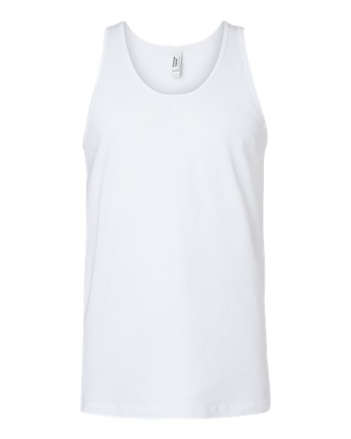 American Apparel 2408W Unisex Fine Jersey Tank #color_WHITE