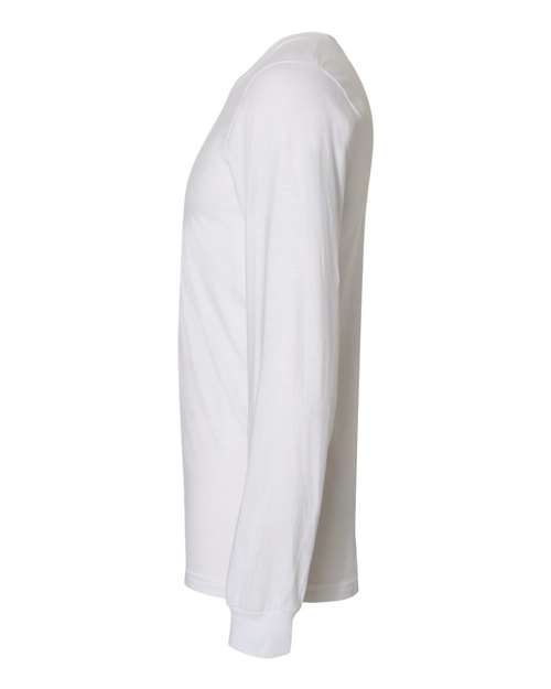 American Apparel 2007W Unisex Fine Jersey Long-Sleeve T-Shirt #color_WHITE