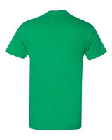 Jerzees 460R Adult 4.6 oz. Premium Ringspun T-Shirt #color_IRISH GREEN HTHR