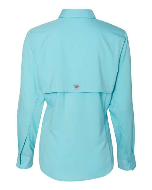 Columbia 7278 Ladies' Tamiami II Long-Sleeve Shirt #color_CLEAR BLUE