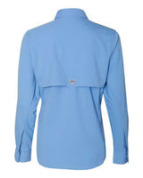Columbia 7278 Ladies' Tamiami II Long-Sleeve Shirt #color_WHITECAP BLUE