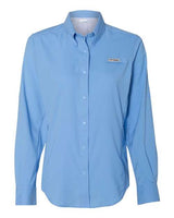 Columbia 7278 Ladies' Tamiami II Long-Sleeve Shirt #color_WHITECAP BLUE