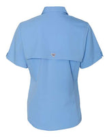 Columbia 7277 Ladies' Tamiami II Short-Sleeve Shirt #color_WHITECAP BLUE