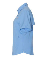 Columbia 7277 Ladies' Tamiami II Short-Sleeve Shirt #color_WHITECAP BLUE