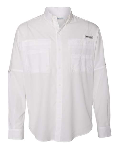 Columbia 7253 Men's Tamiami II Long-Sleeve Shirt #color_WHITE