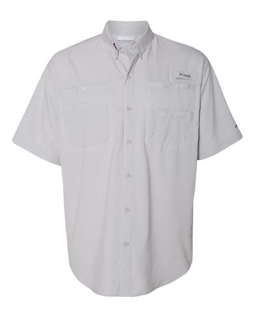 Columbia 7266 Men's Tamiami II Short-Sleeve Shirt #color_COOL GREY