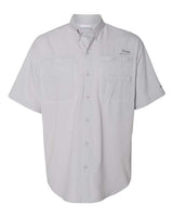Columbia 7266 Men's Tamiami II Short-Sleeve Shirt #color_COOL GREY