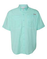 Columbia 7266 Men's Tamiami II Short-Sleeve Shirt #color_GULF STREAM