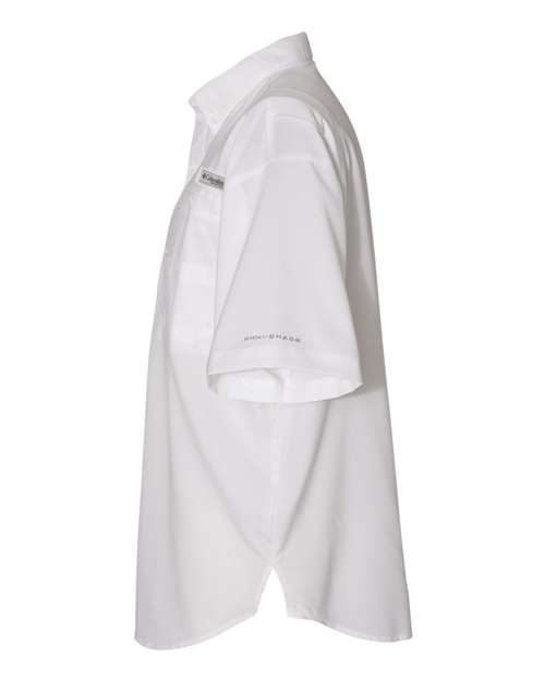 Columbia 7266 Men's Tamiami II Short-Sleeve Shirt #color_WHITE