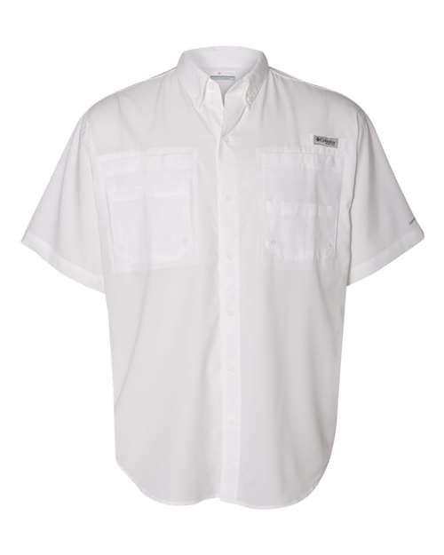 Columbia 7266 Men's Tamiami II Short-Sleeve Shirt #color_WHITE